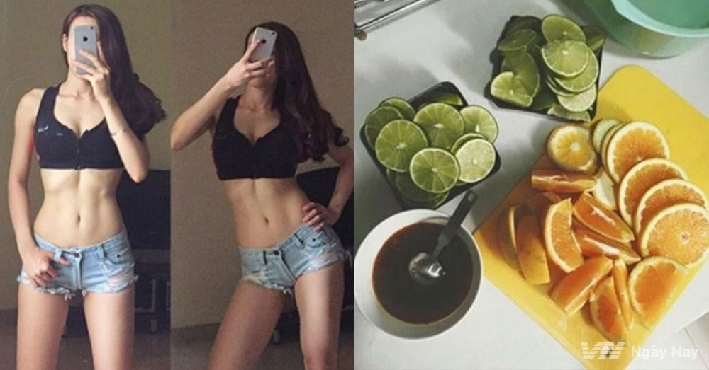 1 quả chanh và 5 cách giảm cân, thu nhỏ vòng eo, sạch gan, hết mụn ngay tại nhà