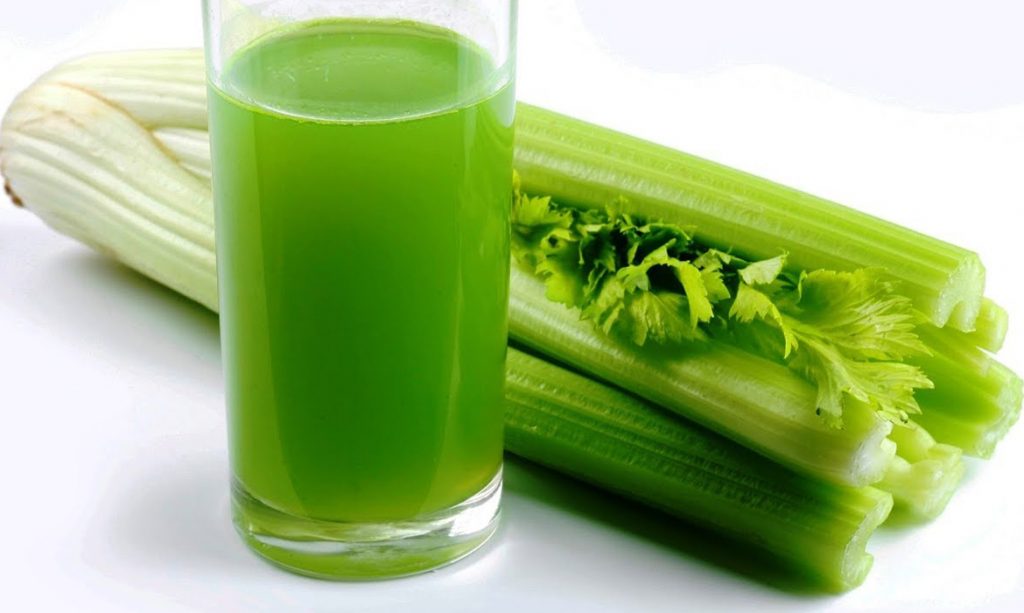 Giam cân với nước ép cần tây ngay tại nhà